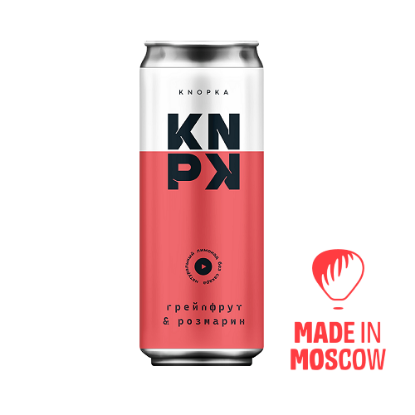 Picture of Natural sugar-free lemonade (Grapefruit and rosemary), KNOPKA